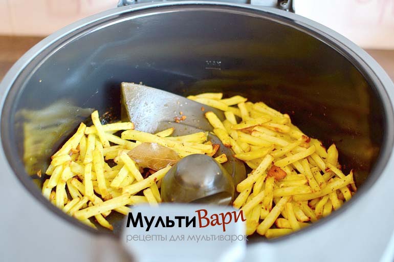 Как приготовить картофель фри в мультиварке