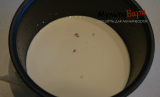 Гречневая каша молочная в мультиварке фото