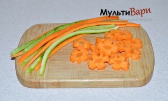 Рис нешлифованный с овощами на пару фото